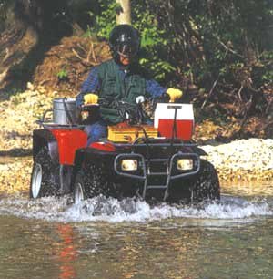 4wheeling on mountain trails